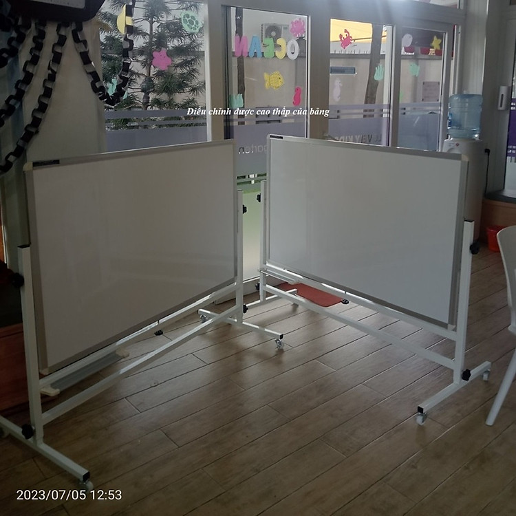 Bảng Di Động 1 Mặt Trắng BAVICO KT 60x80cm - Ảnh 4