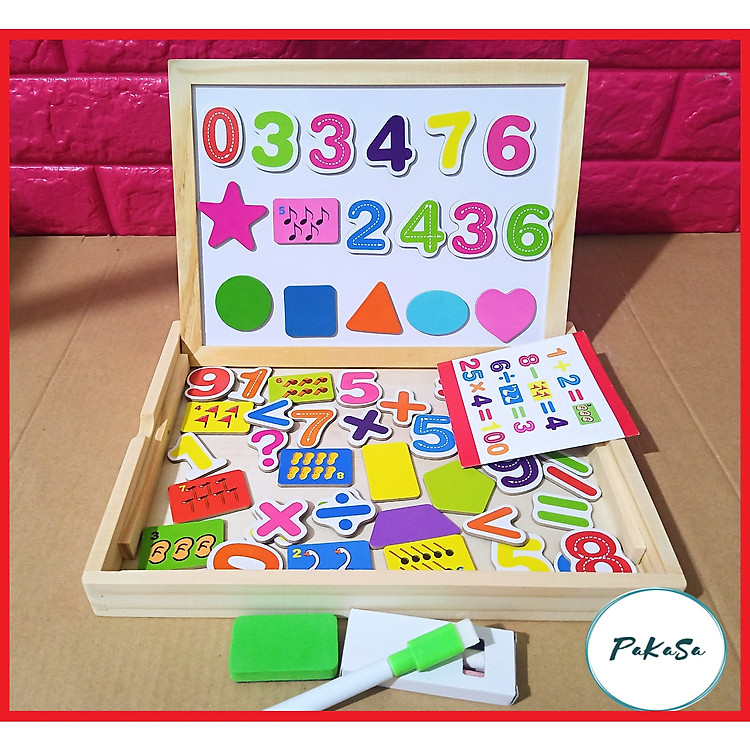 Bộ Tranh Gỗ Học Toán Cho Bé Chính hãng Ưu đãi