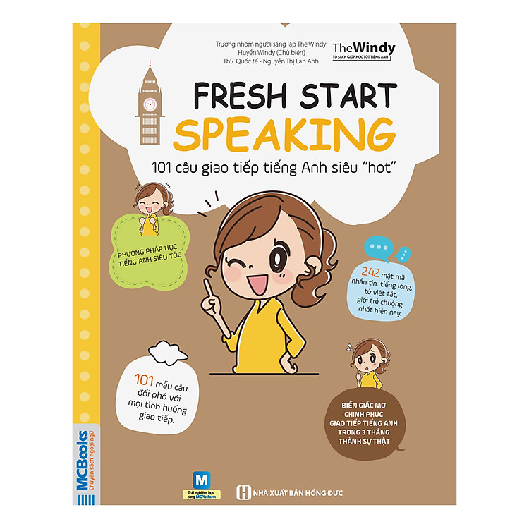 Sách Fresh Start Speaking - 101 Câu Giao Tiếp Tiếng Anh Siêu Hot