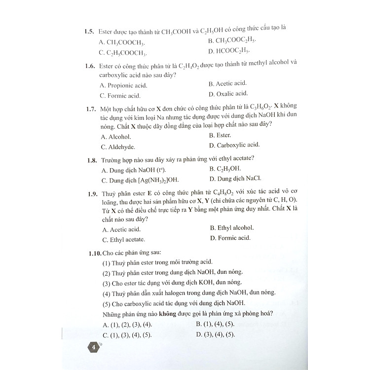 Bài Tập Hóa Học 12 (Cánh Diều) - Ảnh 5
