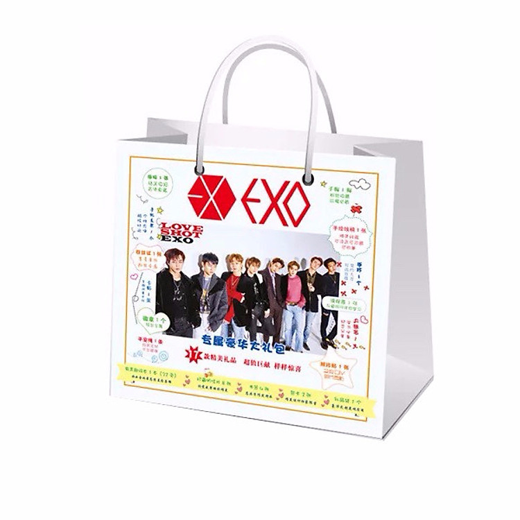 Túi quà EXO 13 món độc đáo thú vị mang phong cách hàn quốc