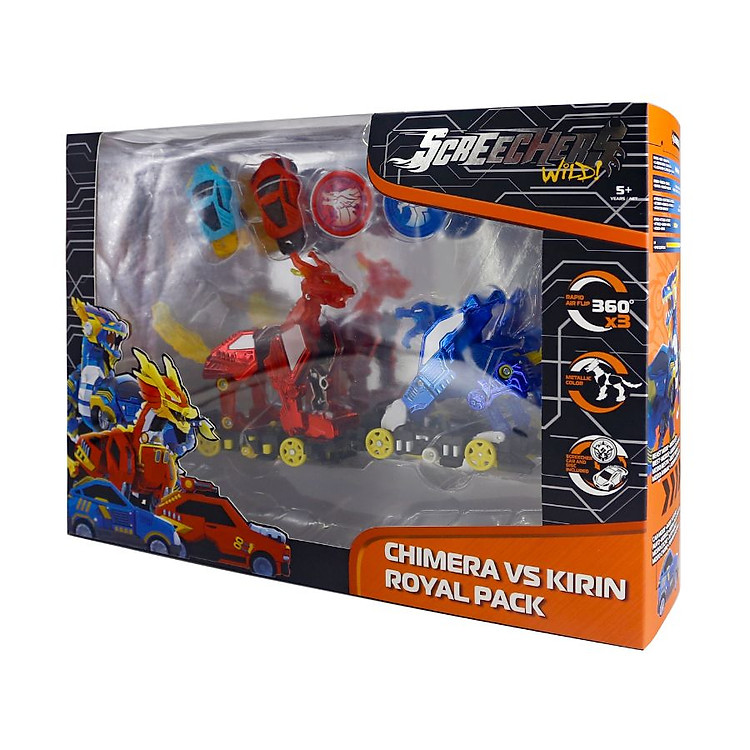 Mua Đồ Chơi Băng Hỏa Thần Long SCREECHERS Chính hãng Giá tốt - Hình ảnh 2