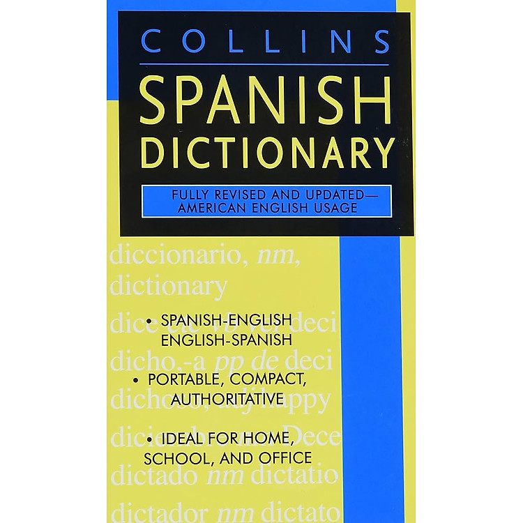 Collins Spanish Dictionary (Fully Revised And Updated – American English Usage)