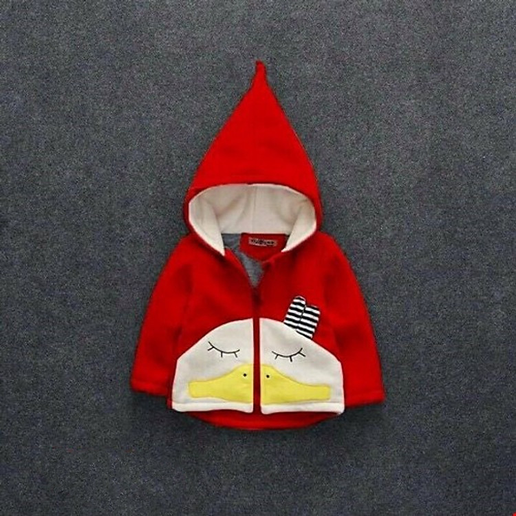 Áo khoác thun da cá dễ thương cho bé yêu