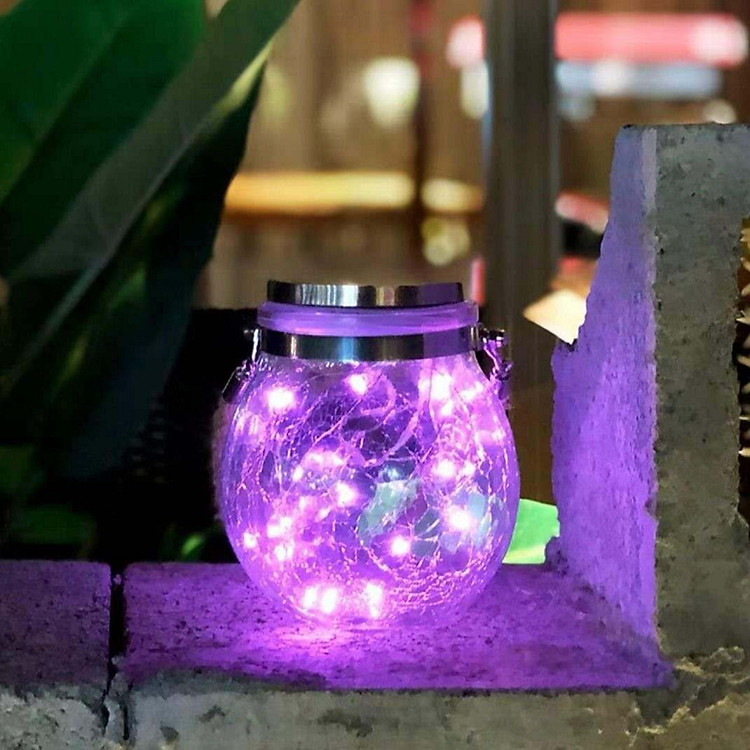 Đèn lồng treo trang trí sân vườn chống nước sử dụng năng lượng mặt trời