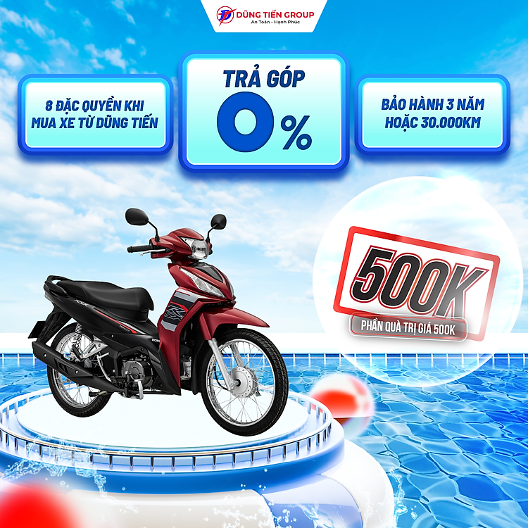 Xe Máy Honda Wave RSX 2026 Phiên Bản Tiêu Chuẩn