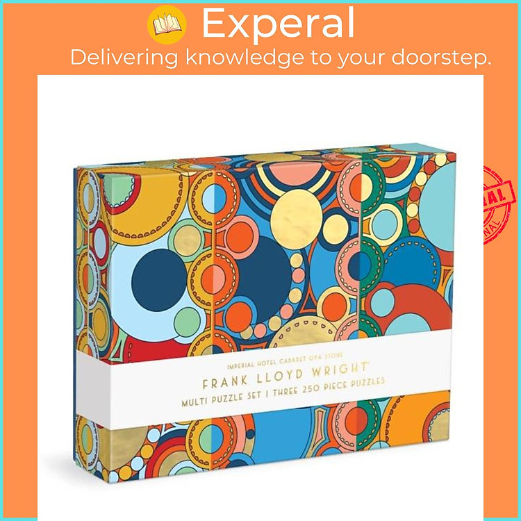 Sách - Frank Lloyd Wright Imperial Hotel Multi Puzzle Set by Galison (UK edition, paperback)