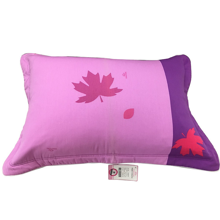 Vỏ gối Sông Hồng vải cotton kích thước 45x65cm