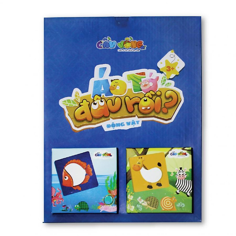 Bộ ghép hình Áo tớ đâu rồi động vật (nhỏ) xanh