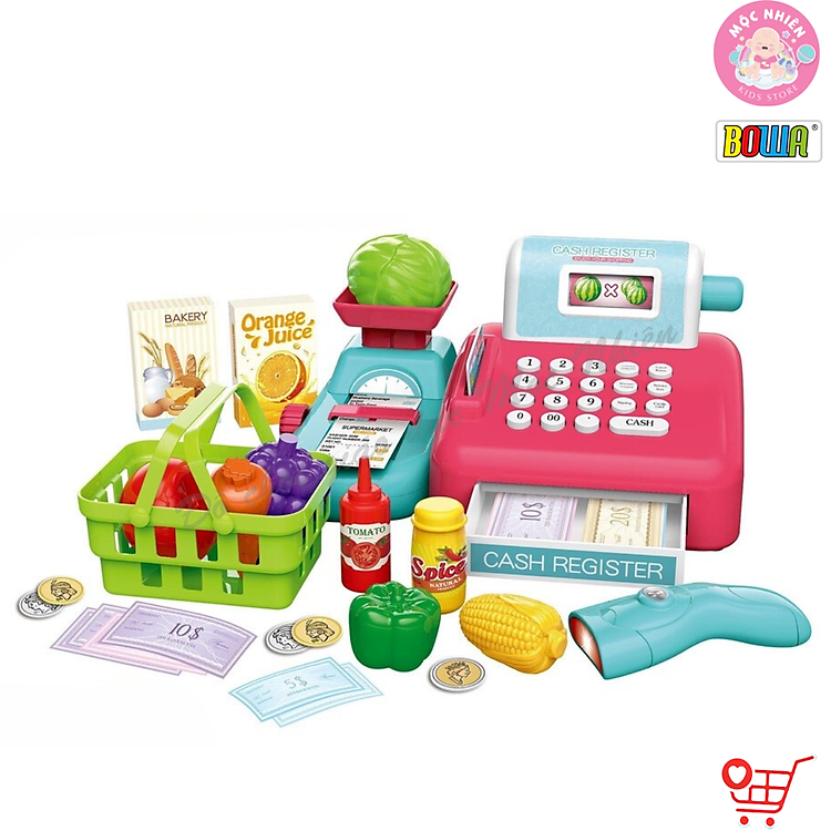 Mua Đồ chơi siêu thị Bowa 8352A - Quầy thanh toán Chính hãng Giá rẻ - Hình ảnh 4