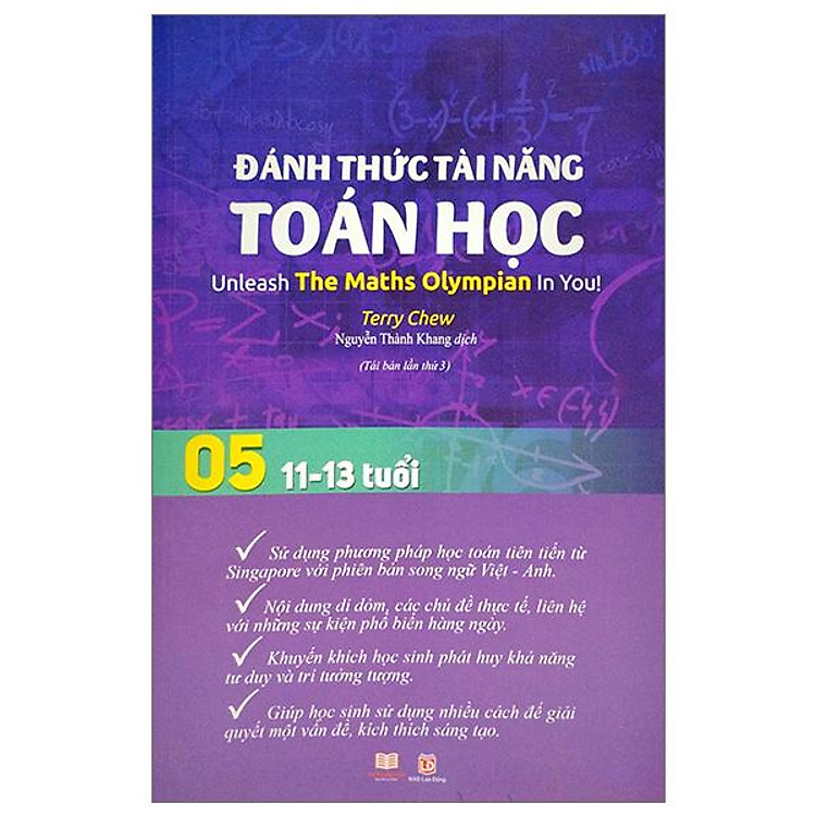 Đánh Thức Tài Năng Toán Học – Unleash The Maths Olympian In You! (Tập 5) (Tái Bản 2023)