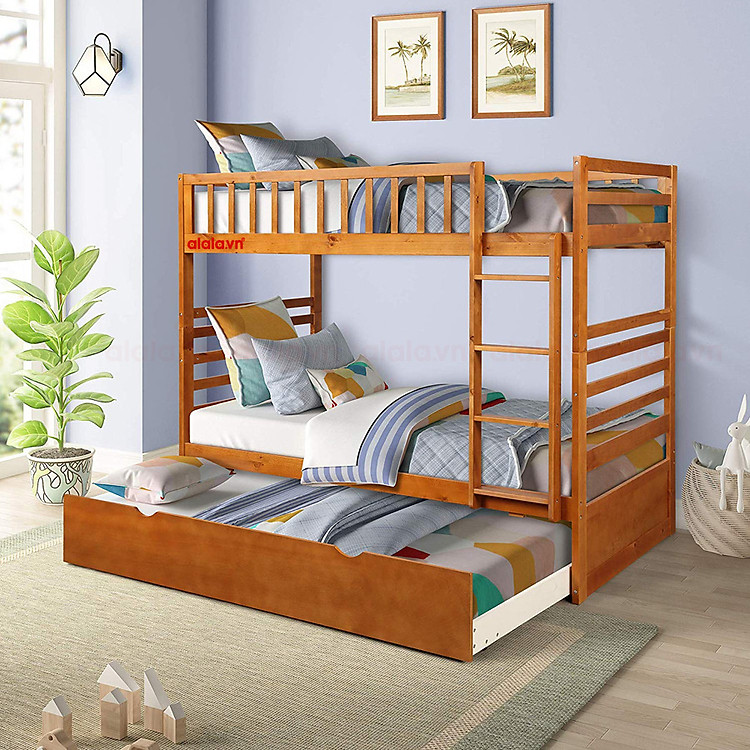 Giường tầng ALALA109 (1m2, 1m4) Cao Cấp - Thương hiệu ALALA