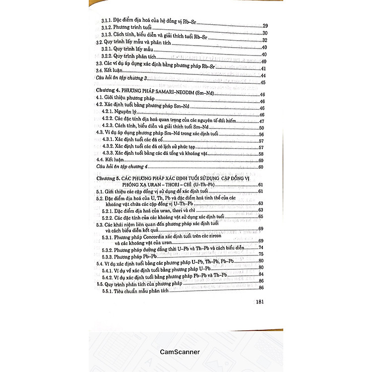 Giáo Trình Phương Pháp Xác Định Tuổi Địa Chất Bằng Đồng Vị Phóng Xạ - Ảnh 5