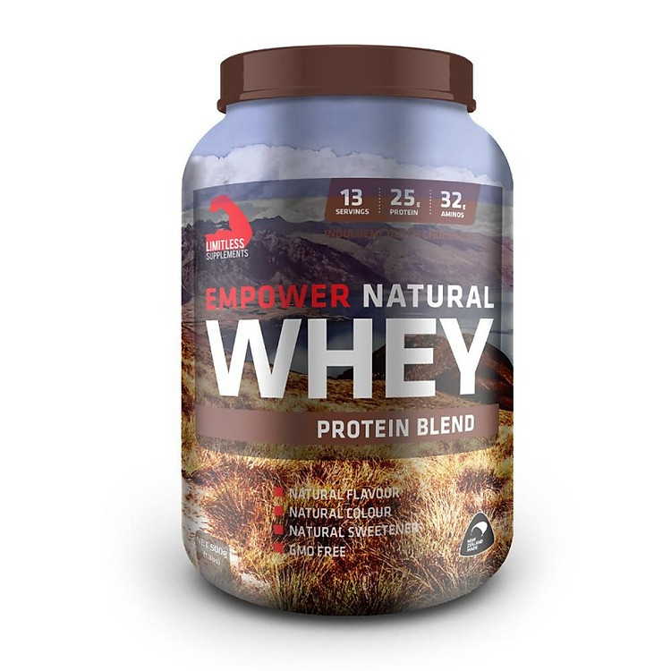 Sữa Tăng Cơ Empower Natural Whey Protein Blend của Limitless Supplements