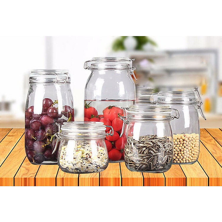 HŨ THỦY TINH NUÔI KOMBUCHA, ĐỰNG THỰC PHẨM