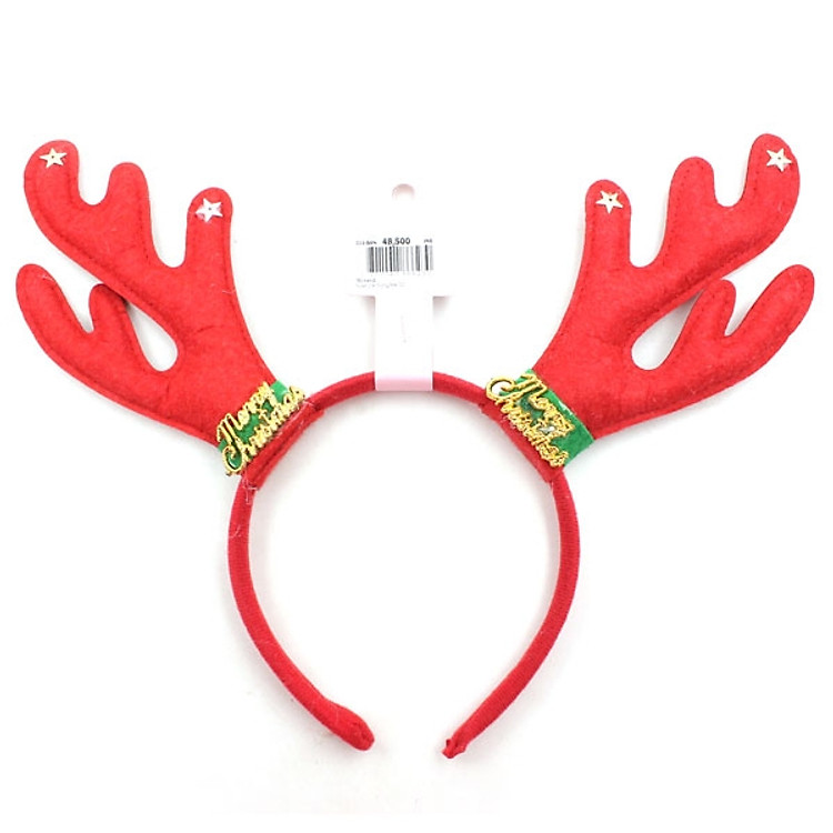 Cài Tóc Giáng Sinh-Noel Sừng Nai 02