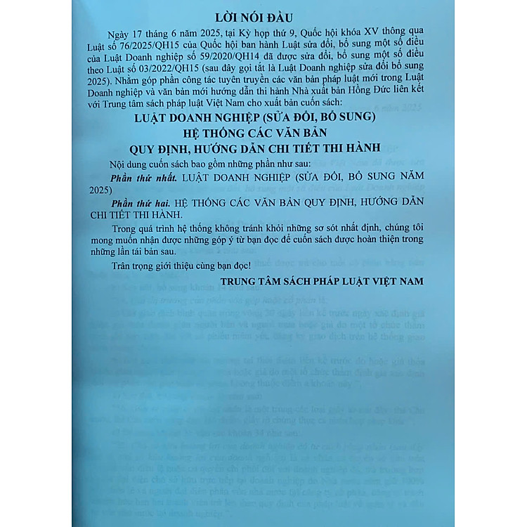 Luật Doanh Nghiệp (Sửa Đổi, Bổ Sung) - Ảnh 2