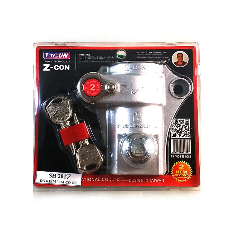 Khóa chống trộm xe SH 2017 - 2018 MS775