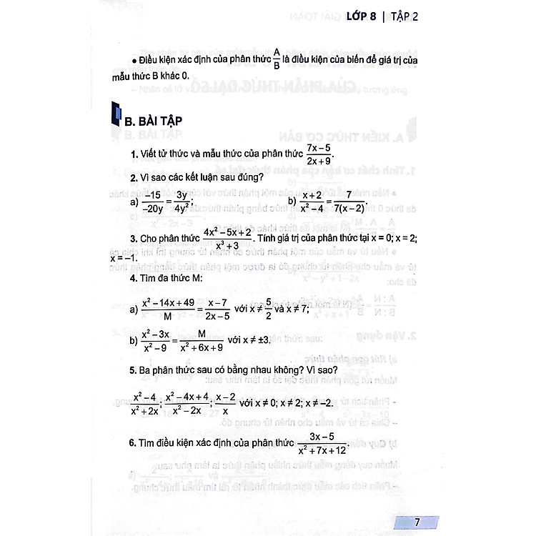 Rèn Kĩ Năng Giải Toán Lớp 8 - Tập 2 - Ảnh 6
