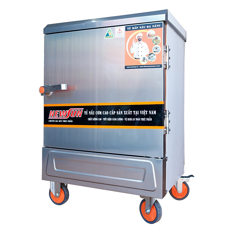 Tủ Nấu Cơm 6 Khay Dùng Điện Nhập Khẩu (18 kg/mẻ)