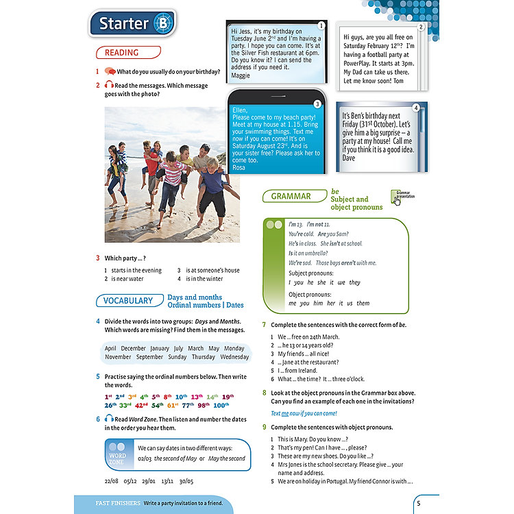 Achievers Grade 7 Student's Book with CLIL Book - Ảnh 5