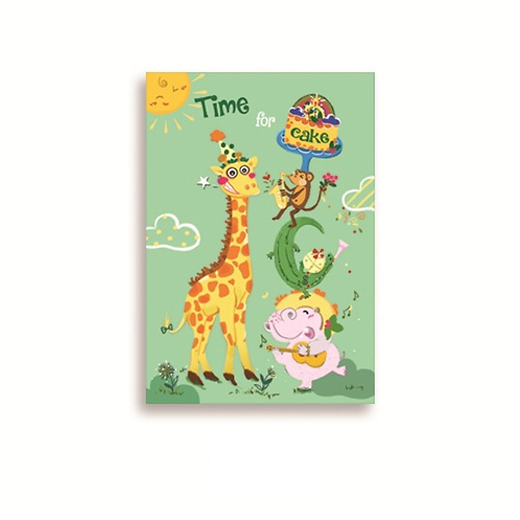 Thiệp Time For Cake