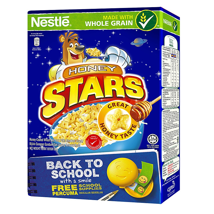 Bánh Ăn Sáng Nestle HN Stars (300g) - Phiên Bản Back To School