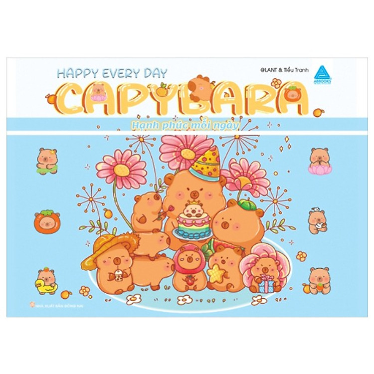 Mua tại Newshop: Capybara Happy Everyday Hạnh Phúc Mỗi Ngày