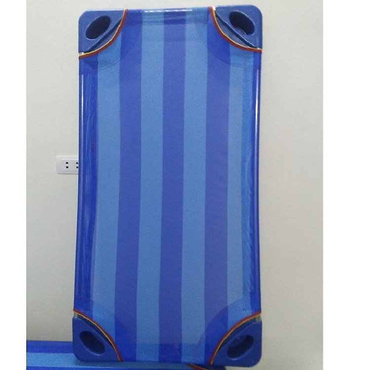 Giường Lưới Mầm Non Chân Vuông