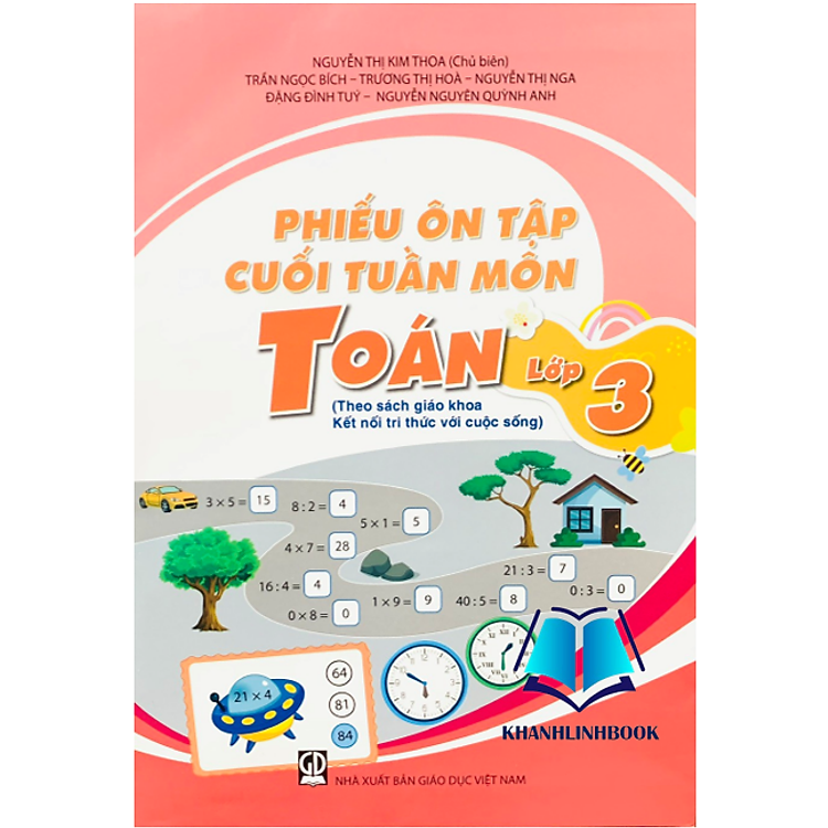 phiếu ôn tập cuối tuần môn toán 3 (kết nối)
