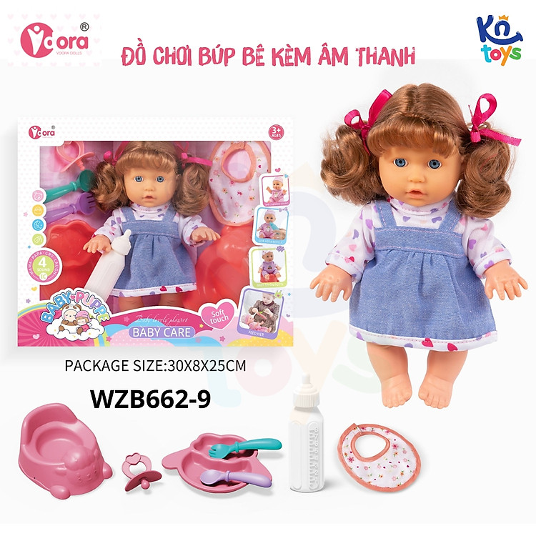 Mua Búp Bê VDORA Có Âm Thanh 9 inch Chính hãng Giá tốt