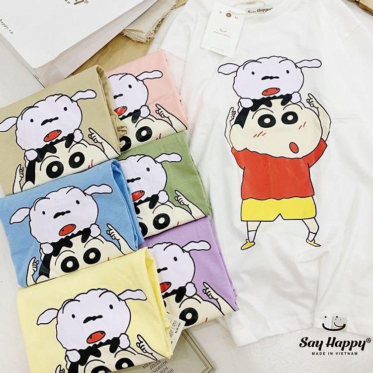 Áo phông in hình cute - ẢNH THẬT