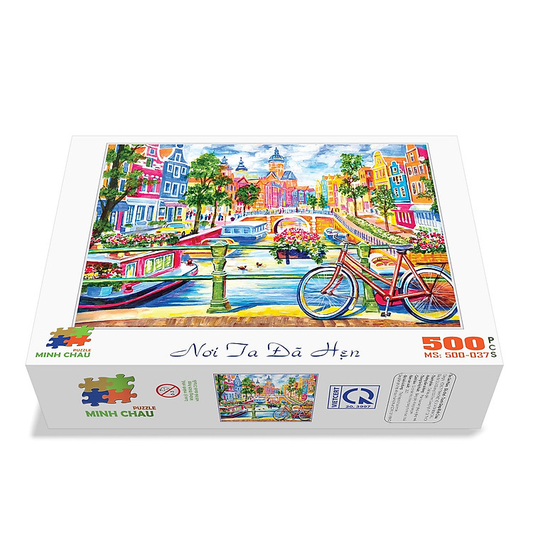 Mua tại Tiki: Bộ Tranh Xếp Hình 500 Mảnh Minh Châu Chính hãng Ưu đãi