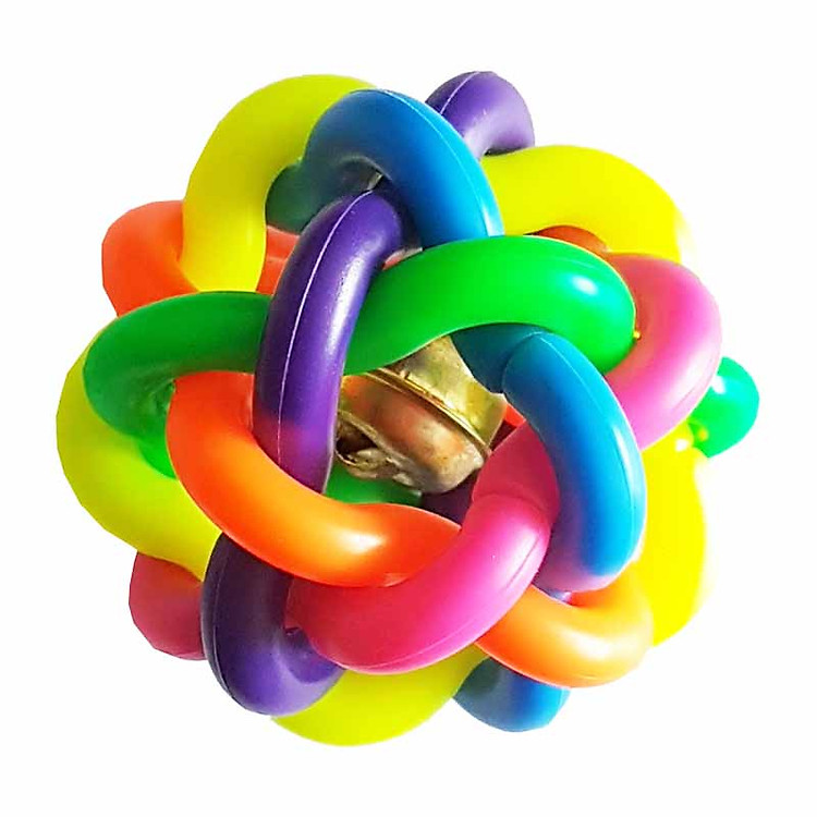 Banh bảy màu đồ chơi cho chó mèo