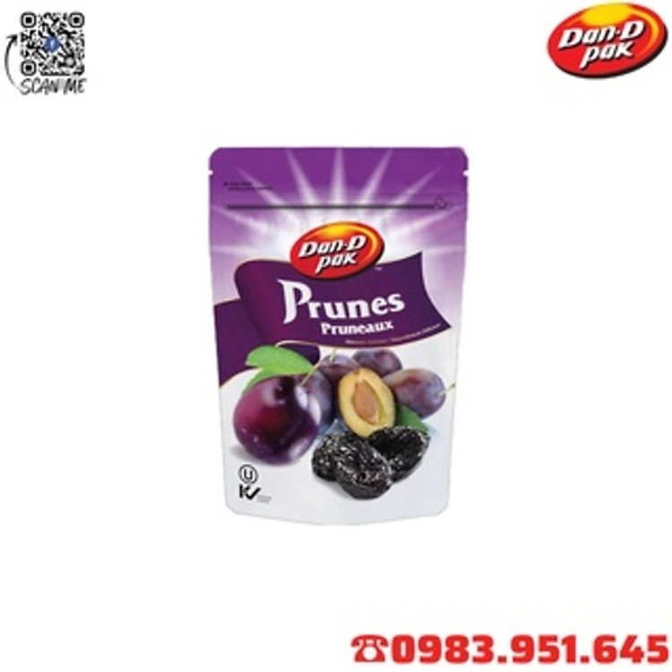 Mận Khô 120g Dan D Pak