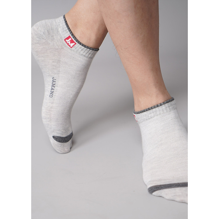 Combo 5 Đôi Tất Nam Vớ Nam Cổ Ngắn Sợi Cotton Cao Cấp Chống Hôi Chân, Không Xù, Không Bai Dão (Cùng Màu) - Ảnh 2