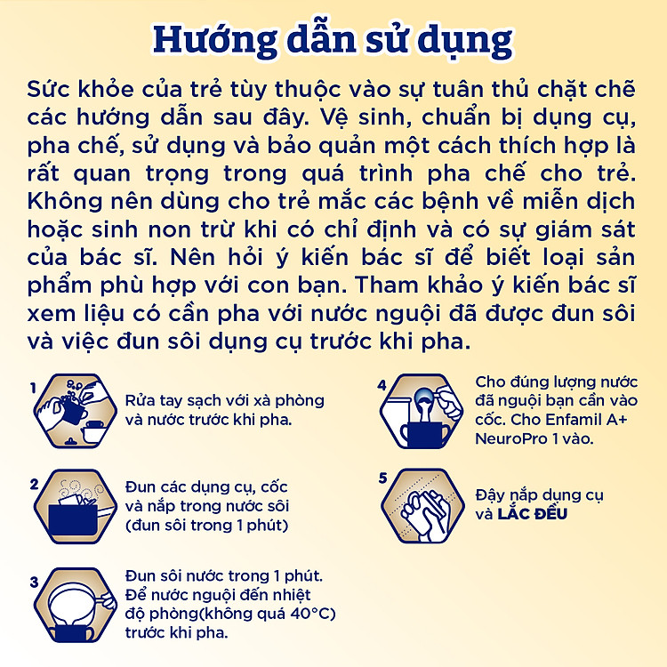 Nơi mua Sữa bột Enfamil A+ NeuroPro 1 cho trẻ 0-6 tháng Uy tín Ưu đãi - Hình ảnh 4