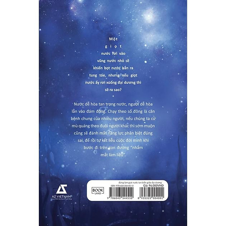 Đừng Làm Giọt Nước Tan Biến Giữa Đại Dương - Ảnh 3