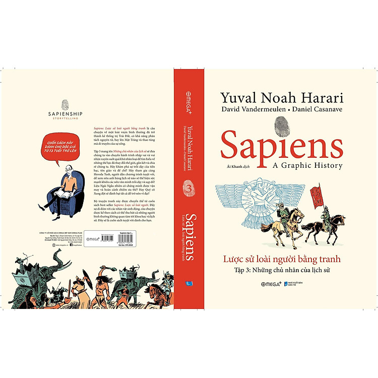 SAPIENS: LƯỢC SỬ LOÀI NGƯỜI BẰNG TRANH - Tập 3 - Ảnh 2