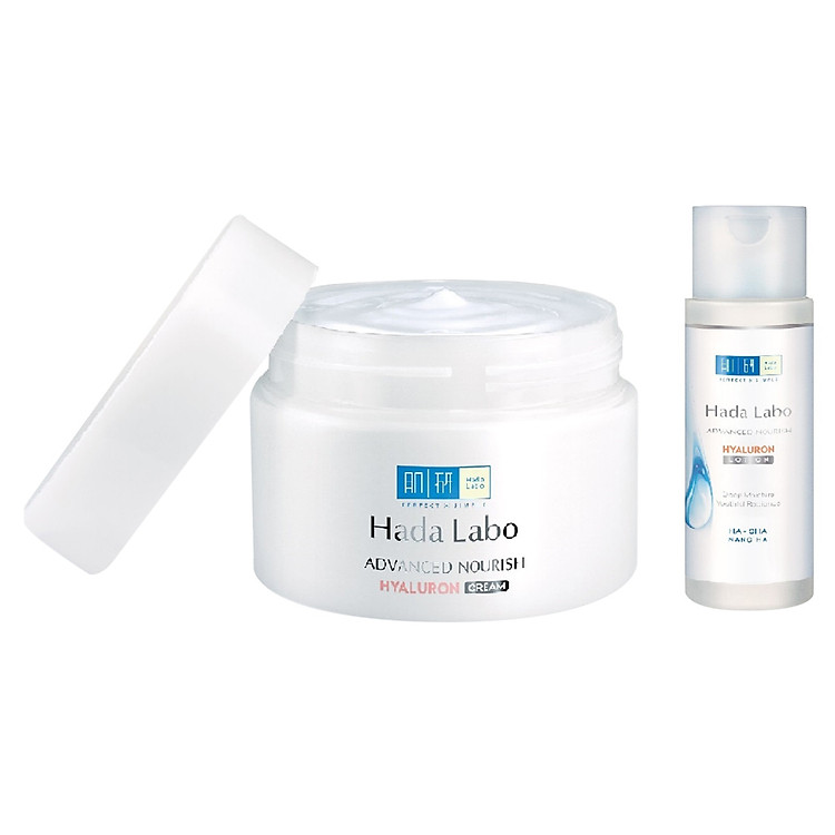 Kem Dưỡng Ẩm Tối Ưu Hada Labo Advanced Nourish Cream (50g) + Tặng Dung dịch Hada Labo 40ml