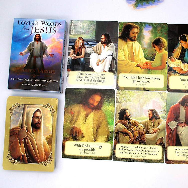 Mua Bộ bài tarot Loving Words from Jesus Chính hãng Tiết kiệm - Hình ảnh 2