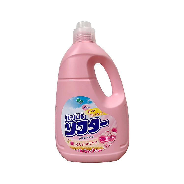 Nước xả vải hương Hoa Hồng tự nhiên SHINKOU (Hàng Nội Địa Nhật Bản) - Kháng khuẩn 24h - Dùng được cho quần áo em bé