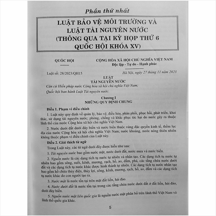 Luật Bảo Vệ Môi Trường - Quy Chuẩn Kỹ Thuật Quốc Gia - Ảnh 3