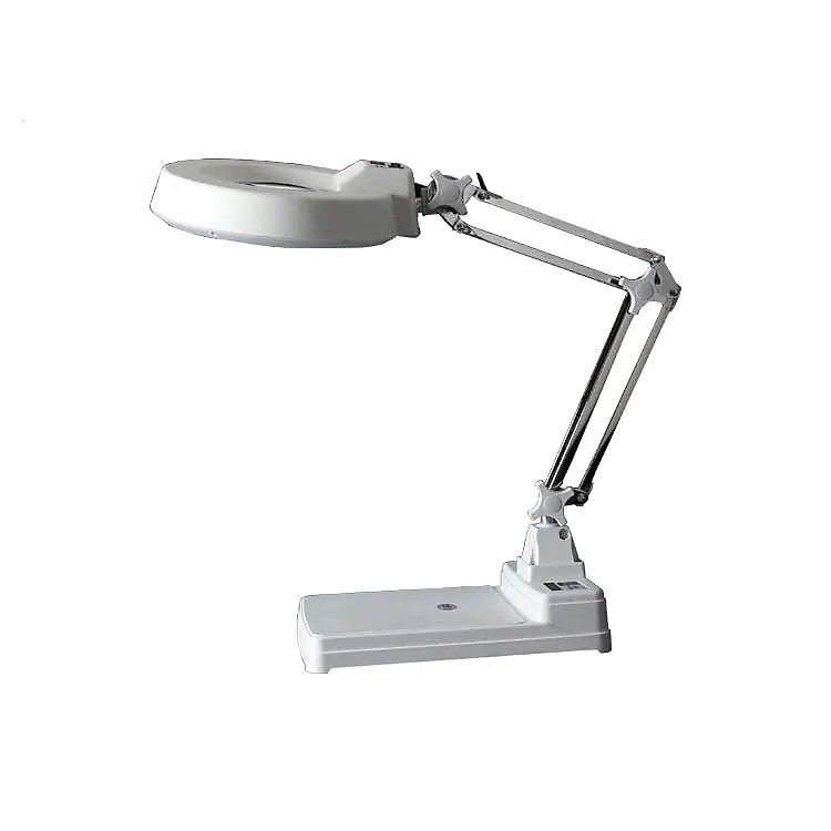 Kính lúp để bàn có đèn TERINO 86C-10X (phóng đại 10X) - Ảnh 2
