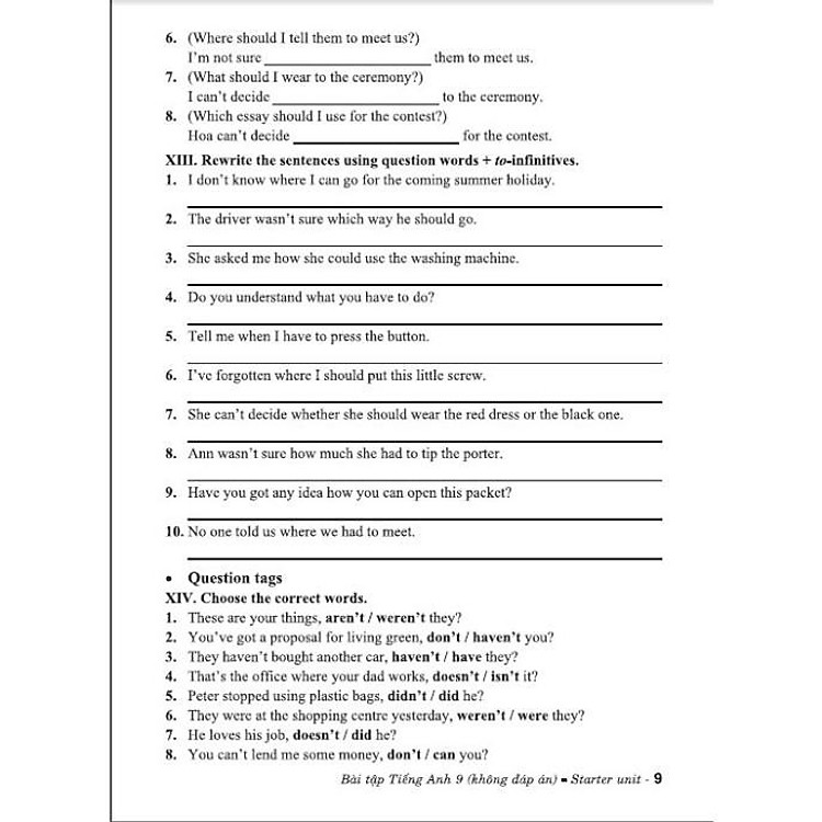 Bài tập tiếng anh 9 (bám sát sgk chân trời sáng tạo) - Ảnh 4