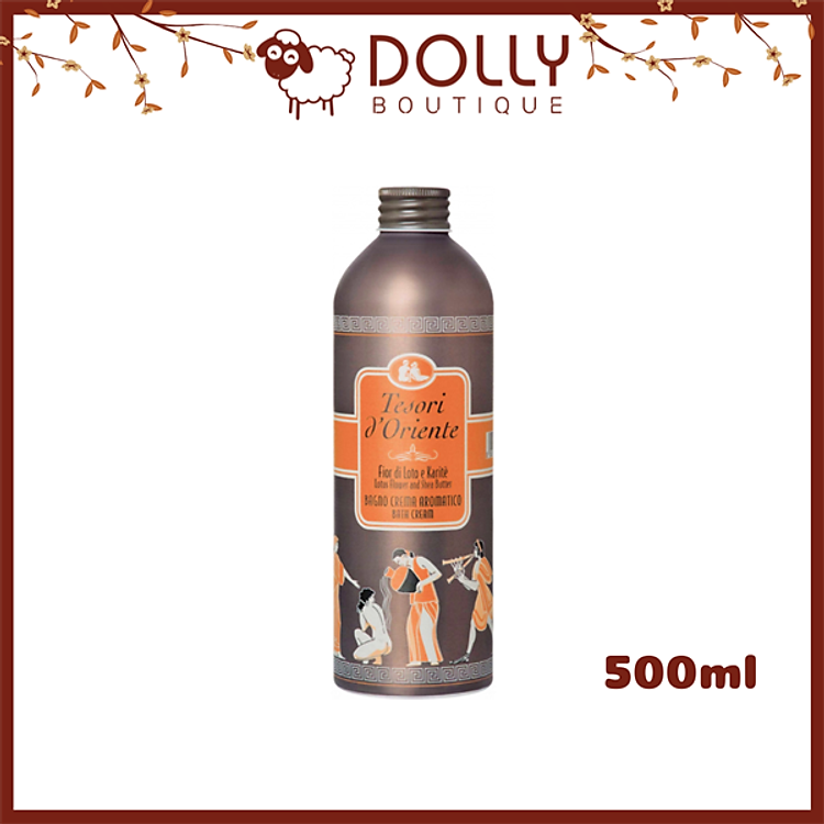 Sữa Tắm Nước Hoa Tesori d'Oriente Bath Cream 500ml Tặng 2 gói sữa tắm Tảo