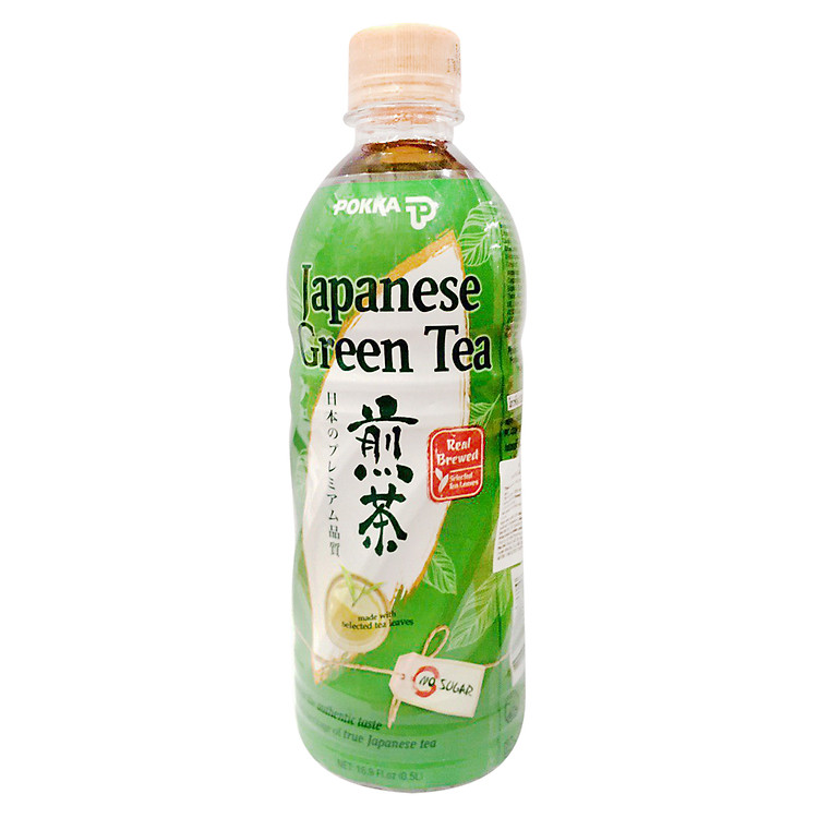 Nước Trà Xanh Nhật Không Đường Pokka Chai 500ml