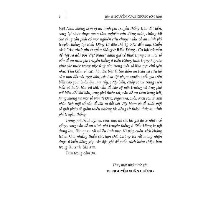 An Ninh Phi Truyền Thống Ở Biển Đông - Cơ Hội Và Vấn Đề Đặt Ra Đối Với Việt Nam - Ảnh 4