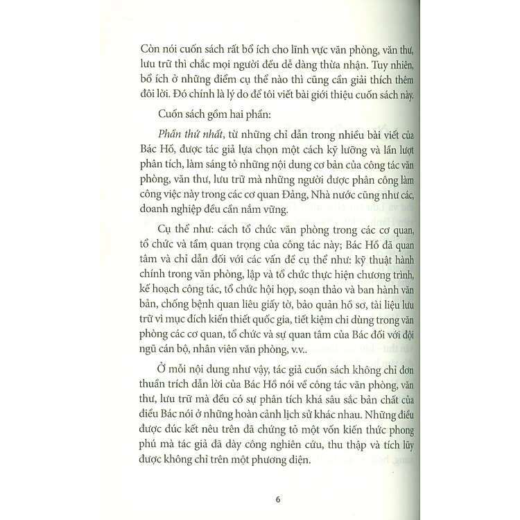 Bác Hồ Với Công Tác Văn Phòng, Văn Thư Và Lưu Trữ - Ảnh 5
