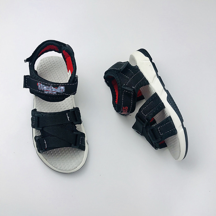 Xăng Đan Đế Thơm Màu Đen Pha Đỏ Siêu Nhẹ Cho Bé Trai